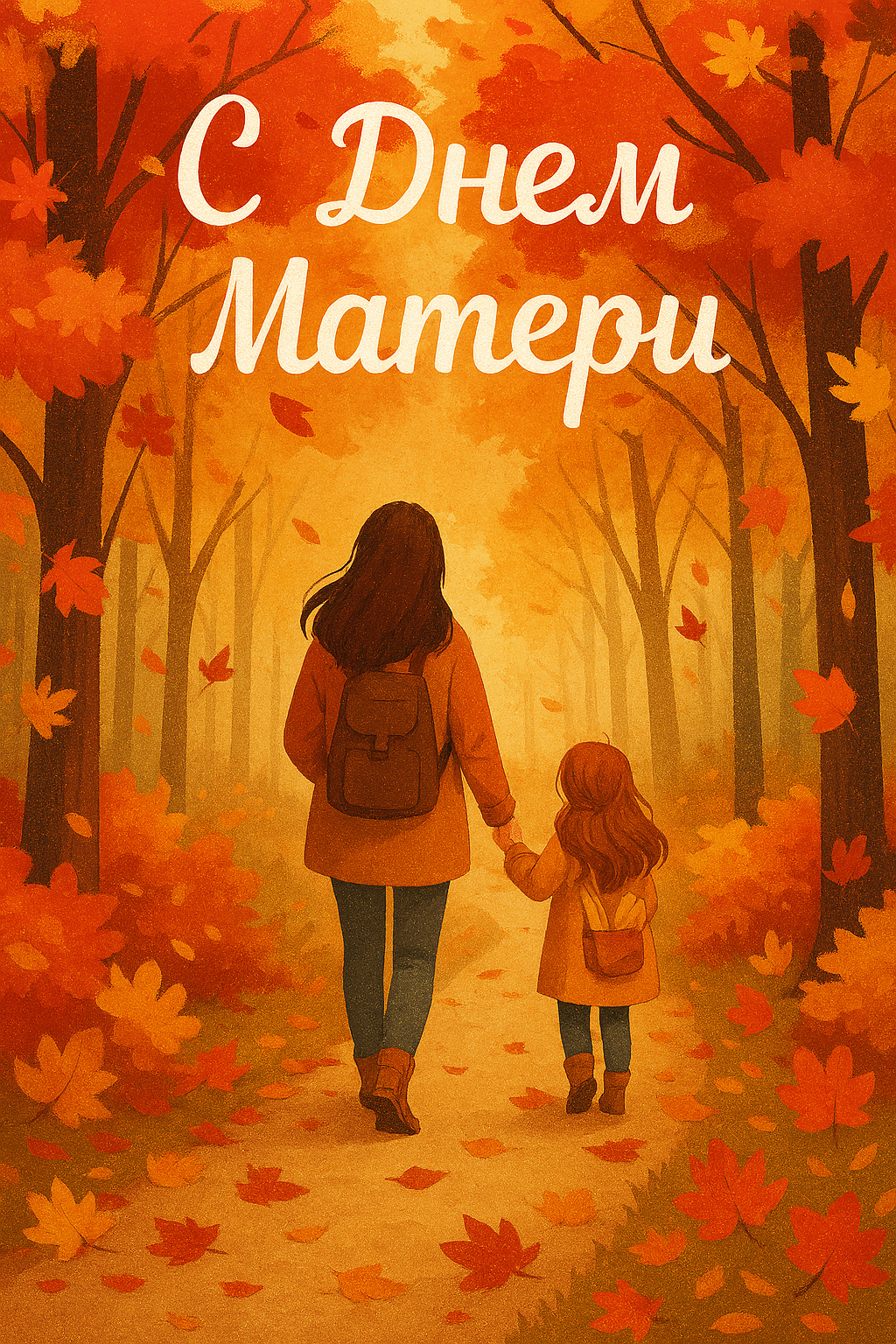 🍂 Осень и День матери