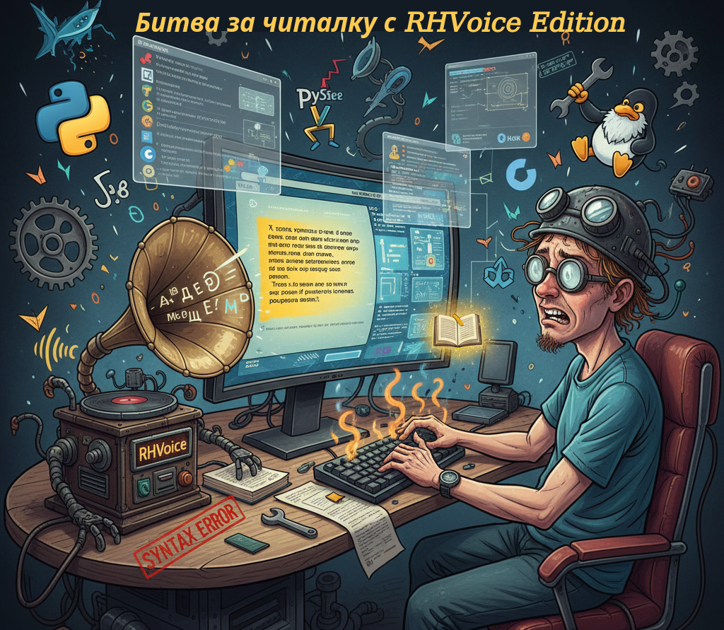 🚀 Как я победил Windows, Python, Linux и собственный код, чтобы прочитать одну книгу! 🤣